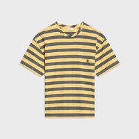 t-shirt IN STRIPED COTTON JERSEY - VINTAGE YELLOW/BLACK/OFF WHITE -  - 1 | CELINE