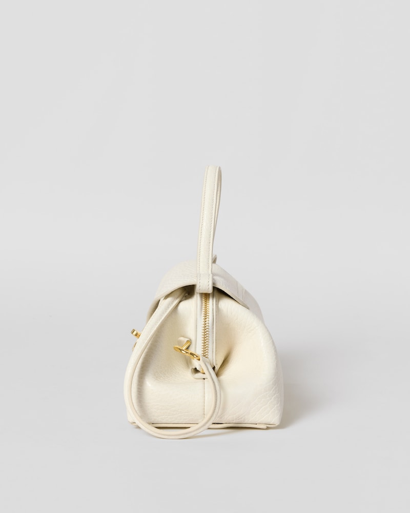 FLAIR BAG PICCOLA IN PELLE DI VITELLO GRANATA XL - BIANCO CREMA - PER LA SERA - 1 | CELINE