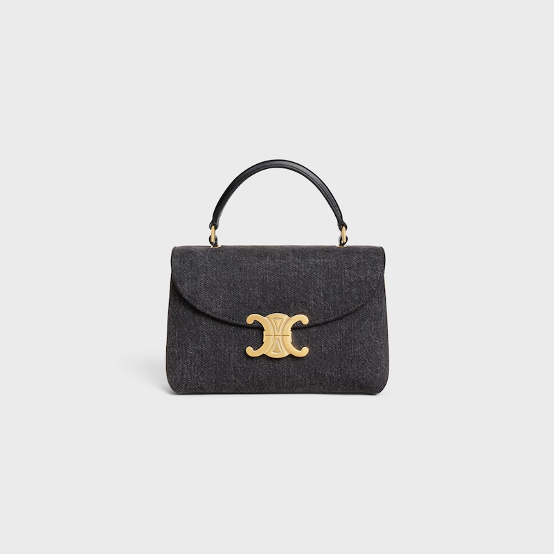 BORSA TEEN NINO IN DENIM - GRIGIO SCURO - NINO - 1 | CELINE