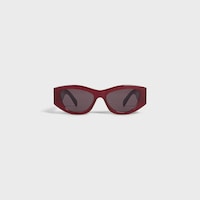 TRIOMPHE 15 sunglasses in Acetate - MILKY BURGUNDY -  - 1 | CELINE