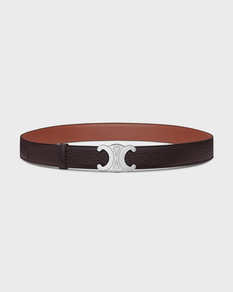 Reversible Strap 30 IN Smooth and Grained Calfskin -  -  - 1 | CELINE