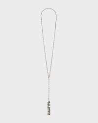 Celine César Project Compression Necklace in Sterling Silver - Silver - NECKLACES - 1 | CELINE