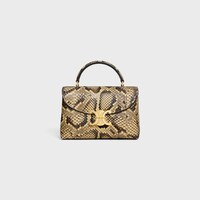 TEEN NINO BAG IN PYTHON - MIEL - NINO - 1 | CELINE