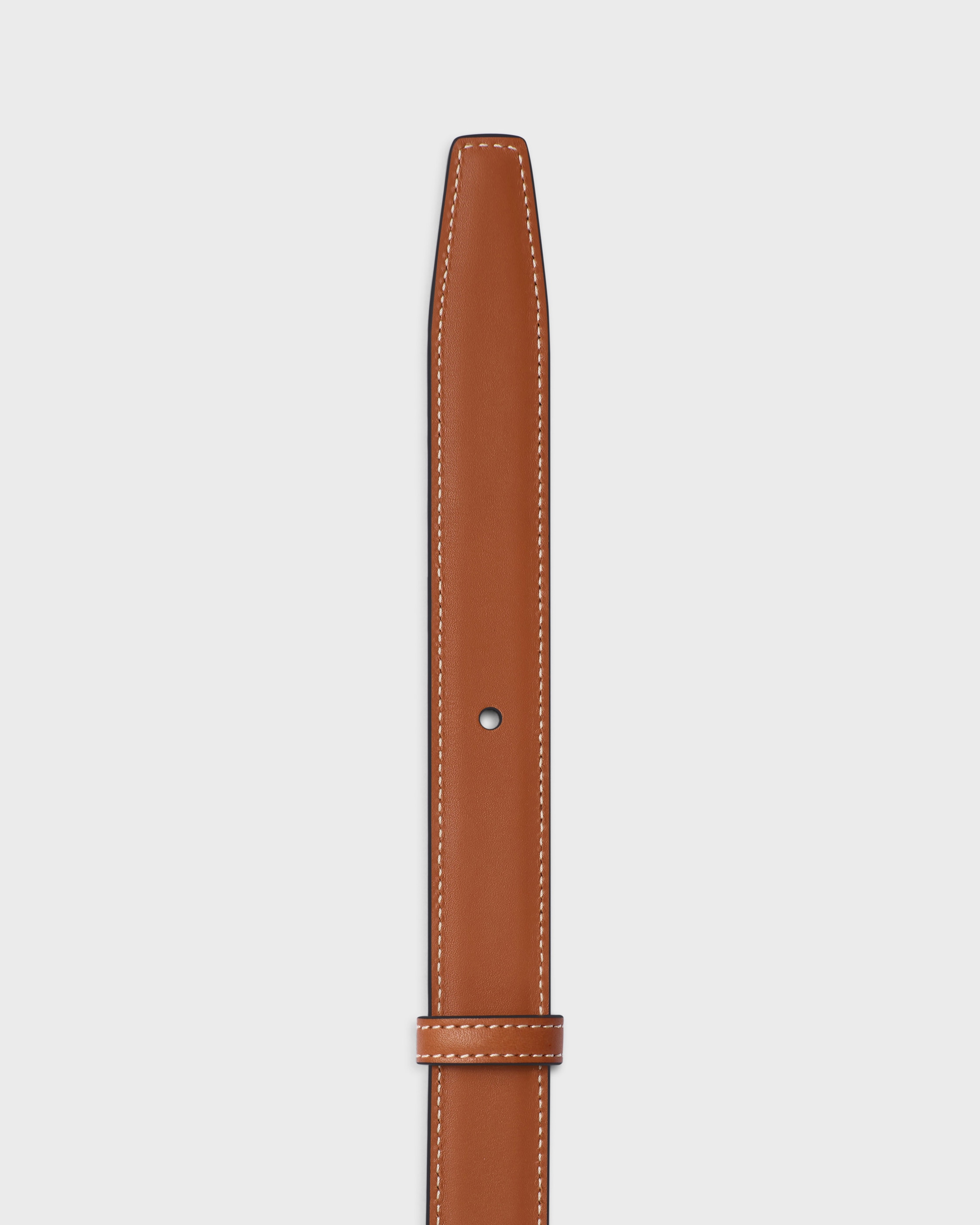 値下げ！CELINE リバーシブルストラップ 25MM ベルト リバーシブルストラップ 25mm / トリヨン＆ナチュラルカーフスキン