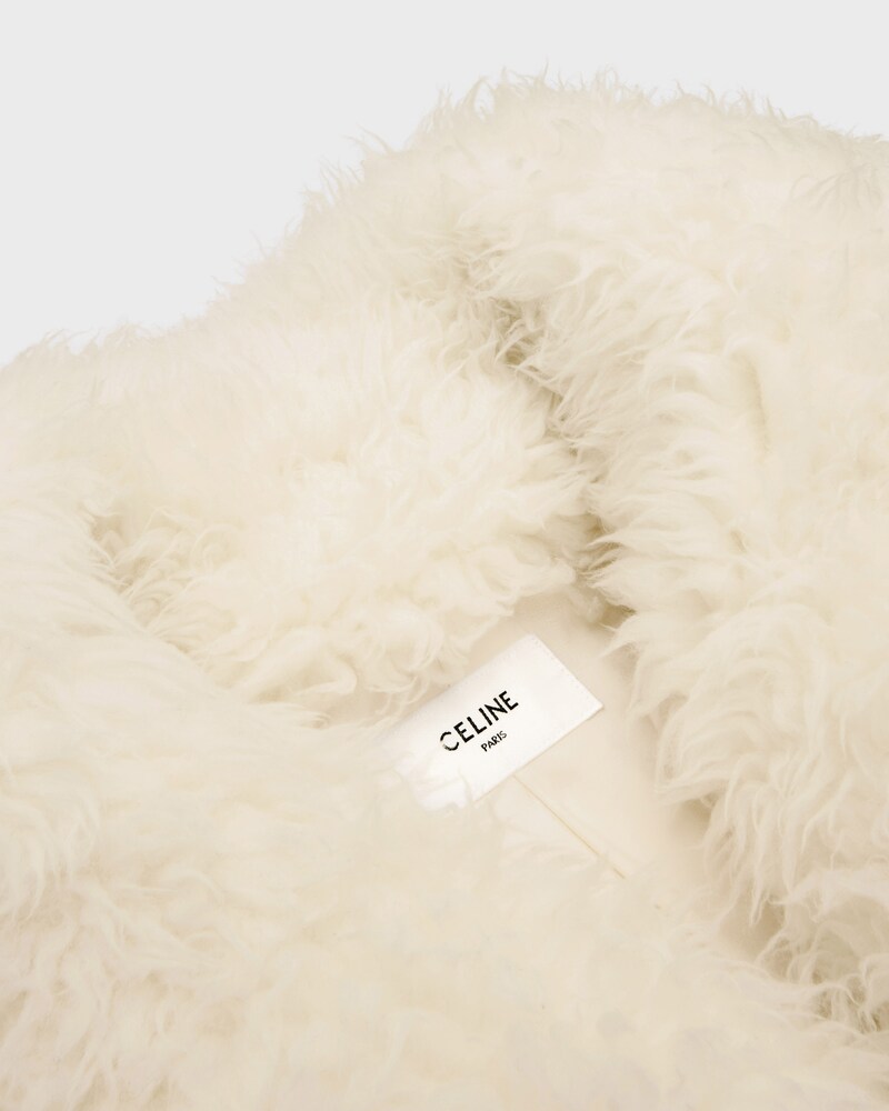 jacket IN fluffy wool - CRAIE -  - 1 | CELINE