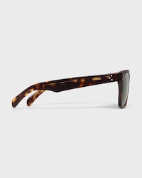 Black Frame 45 Sunglasses in Acetate - CARAMEL HAVANA -  - 2 | CELINE