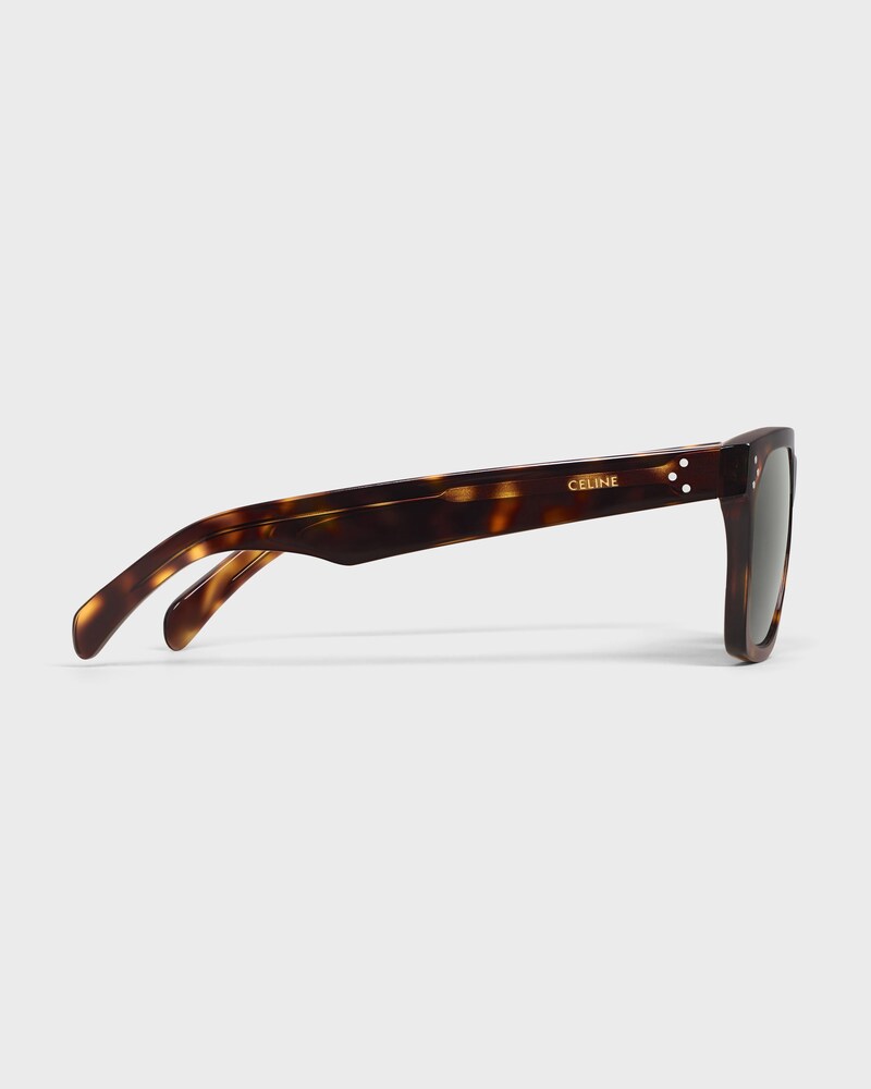Black Frame 45 Sunglasses in Acetate - CARAMEL HAVANA | CELINE
