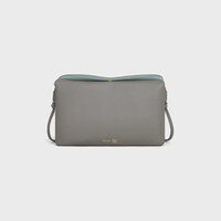 TRIO FLAP IN Smooth Lambskin - LIGHT GRAPHITE - MORE LINES - 1 | CELINE