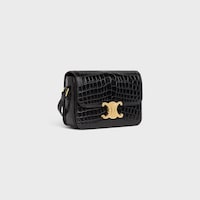 BOLSO TEEN TRIOMPHE DE PIEL DE COCODRILO DEL NILO - NEGRO - TRIOMPHE - 2 | CELINE