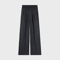 trousers IN CASHMERE FLANNEL - ANTHRACITE -  - 2 | CELINE