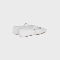 รองเท้า BALLET BALLERINA หนังแกะ - สีอัลต้าไวท์ -  - 2 | CELINE