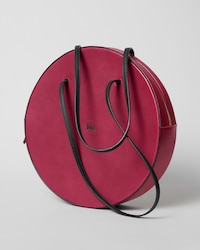 HAT BOX BAG IN SUPPLE SMOOTH CALFSKIN - BURNT RED - ALL BAGS - 2 | CELINE