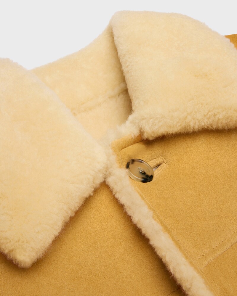 jacket IN suede - CAMEL / CREAM -  - 1 | CELINE