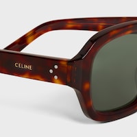 Lunettes de soleil Black Frame 62 en Acétate - RED HAVANA -  - 2 | CELINE