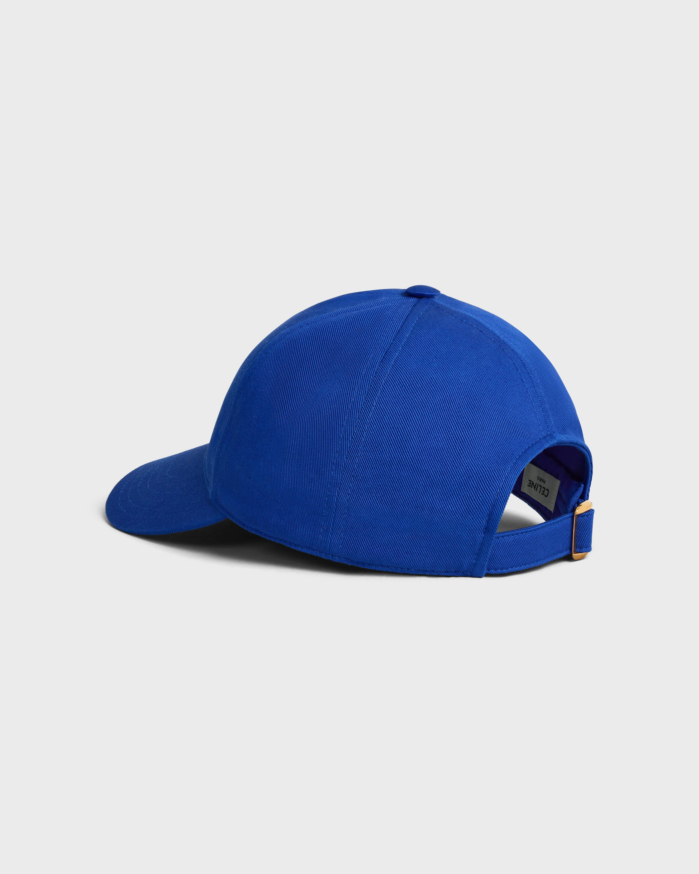triomphe baseball cap IN cotton gabardine - BLEU ROI | CELINE