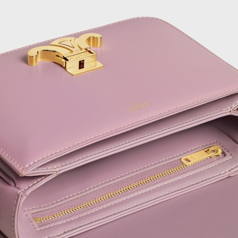 SAC TRIOMPHE TEEN EN veau brillant - PETAL - TRIOMPHE - 1 | CELINE