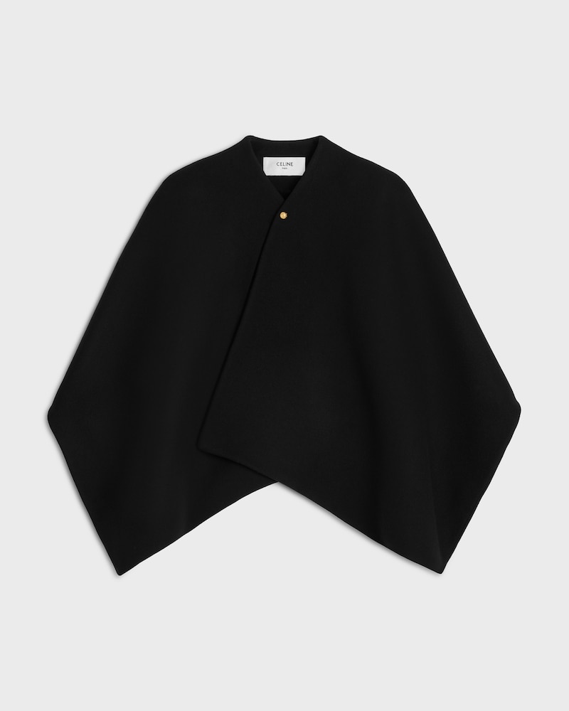 Mantel AUS WOLLFILZ - SCHWARZ -  - 1 | CELINE