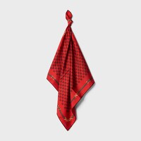 bandana IN heritage silk twill - MANDARINE/VANILLA -  - 2 | CELINE