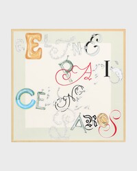 square IN silk twill - BEIGE/LATTE/MULTICOLOR -  - 1 | CELINE
