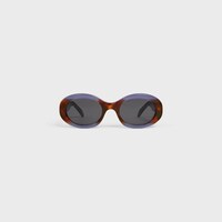 Triomphe 01 sunglasses in Acetate - Gradient Purple / Havana -  - 1 | CELINE