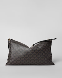 BOLSO ALMOHADA EN LONA TRIOMPHE - NEGRO - MUJER - 2 | CELINE