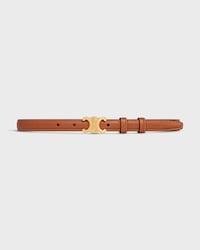 Triomphe Gürtel 18 mm AUS naturbelassenem Kalbsleder - TAN -  - 2 | CELINE