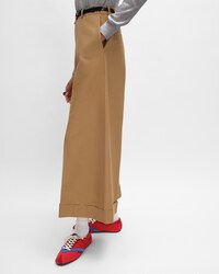 docks trousers IN cotton twill - CARAMEL -  - 2 | CELINE