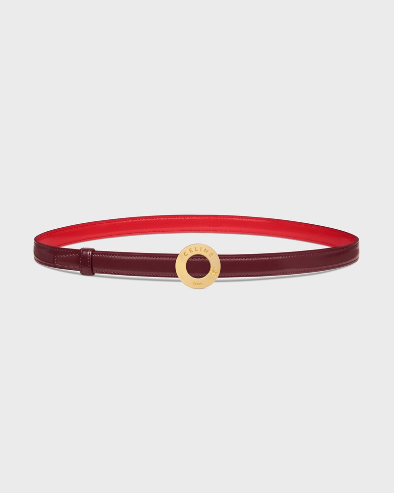 Lani&egrave;re de ceinture r&eacute;versible 18MM TAURILLON -  -  - 1 | CELINE