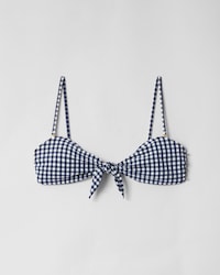 bandeau jersey mat - BLANC/BLEU -  - 1 | CELINE