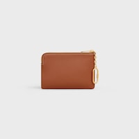 Porte-monnaie  veau lisse - TAN - PETITS CADEAUX - 2 | CELINE