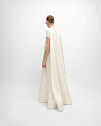 dress IN silk organza - OFF WHITE -  - 2 | CELINE