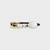 Charakteristischer Gürtel, 18 mm, AUS Taurillonleder - SCHWARZ -  - 1 | CELINE
