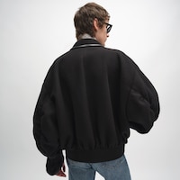 veste feutre double face - Noir -  - 2 | CELINE