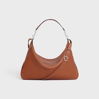 Large Romy IN SUPPLE GRAINED CALFSKIN - TAN - SHOULDER CARRY BAGS - 2 | CELINE