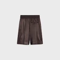 shorts IN viscose satin - NOYER -  - 2 | CELINE