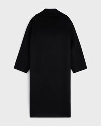 coat IN WOOL CLOTH - BLACK -  - 2 | CELINE