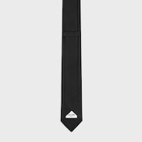 tie IN satin silk - BLACK -  - 2 | CELINE