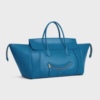 BIG SMILE LUGGAGE IN GLOSSY CALFSKIN - ULTRA BLUE - LUGGAGE - 2 | CELINE
