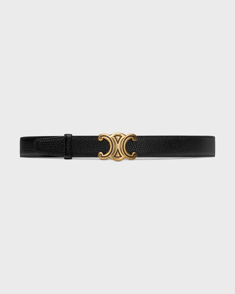 Reversible Strap 30MM IN Smooth and Grained Calfskin -  -  - 1 | CELINE