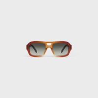Black Frame 62 sunglasses in Acetate - GRADIENT ORANGE -  - 1 | CELINE