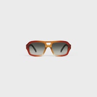 Black Frame 62 sunglasses in Acetate - GRADIENT ORANGE -  - 1 | CELINE