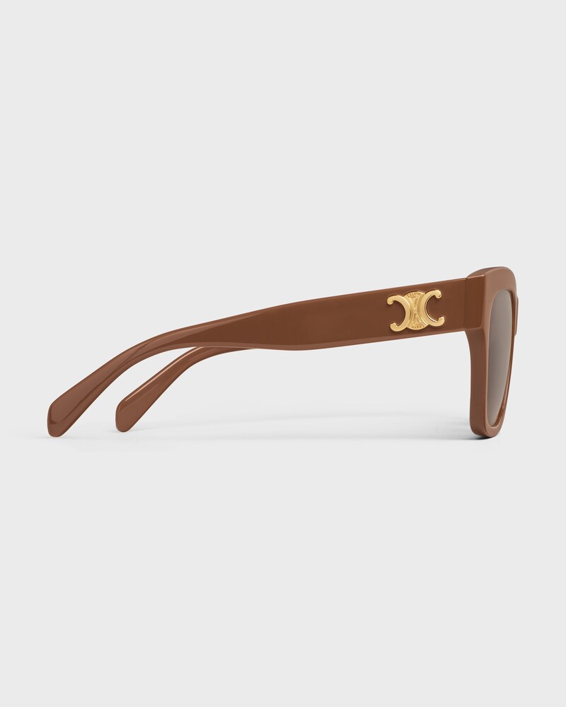 แว่นกันแดด Triomphe 09 วัสดุอะซิเตท - สีคาเมล -  - 1 | CELINE