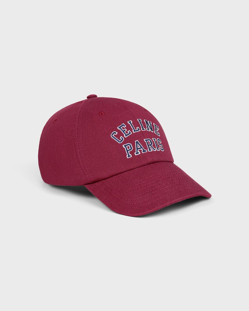 richelieu cap IN cotton twill - GRAPE /NAVY -  - 1 | CELINE