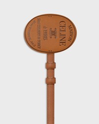 MAISON CELINE BELT  IN SMOOTH CALFSKIN - TAN / BLACK -  - 3 | CELINE
