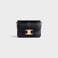 TEEN TRIOMPHE TASCHE AUS Eidechsenleder - SCHWARZ - GIFT FINDER - 1 | CELINE
