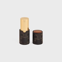 LIPSTICK HOLDER IN TRIOMPHE CANVAS AND CALFSKIN - TAN - GIFT FINDER - 2 | CELINE