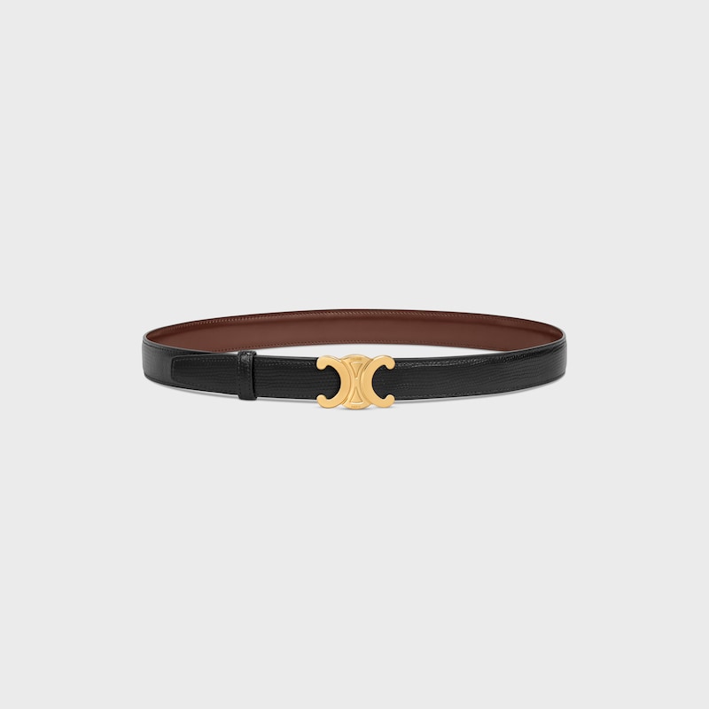 Reversible Strap 25MM IN TAURILLON AND LIZARD EMBOSSED CALFSKIN -  -  - 1 | CELINE