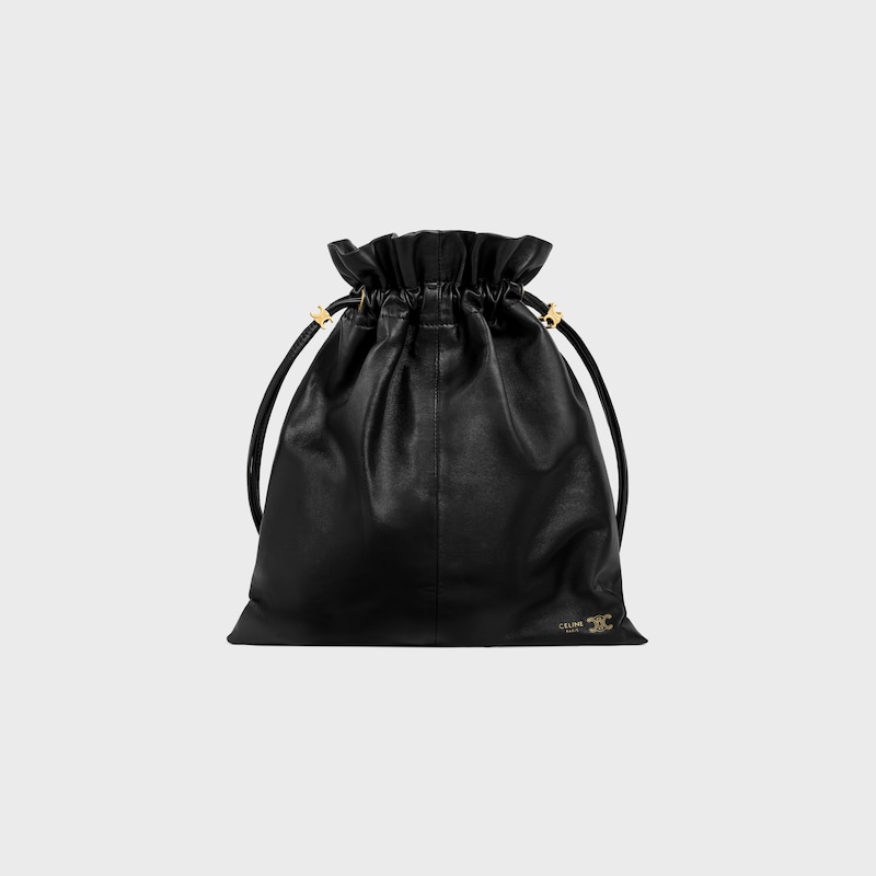 CRYSTAL POUCH PETIT MOD&Egrave;LE Agneau - Noir - Soir&eacute;e - 1 | CELINE