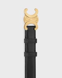 Triomphe Gürtel 25 MM AUS Taurillonleder - SCHWARZ -  - 2 | CELINE