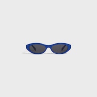 Triomphe Mini 02 sunglasses in Acetate - Royal Blue -  - 1 | CELINE
